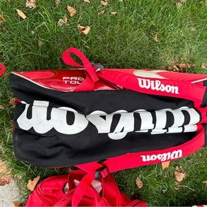 Wilson tennis Pro bag 6 pack